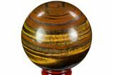 Polished Tiger's Eye Sphere #110000-1